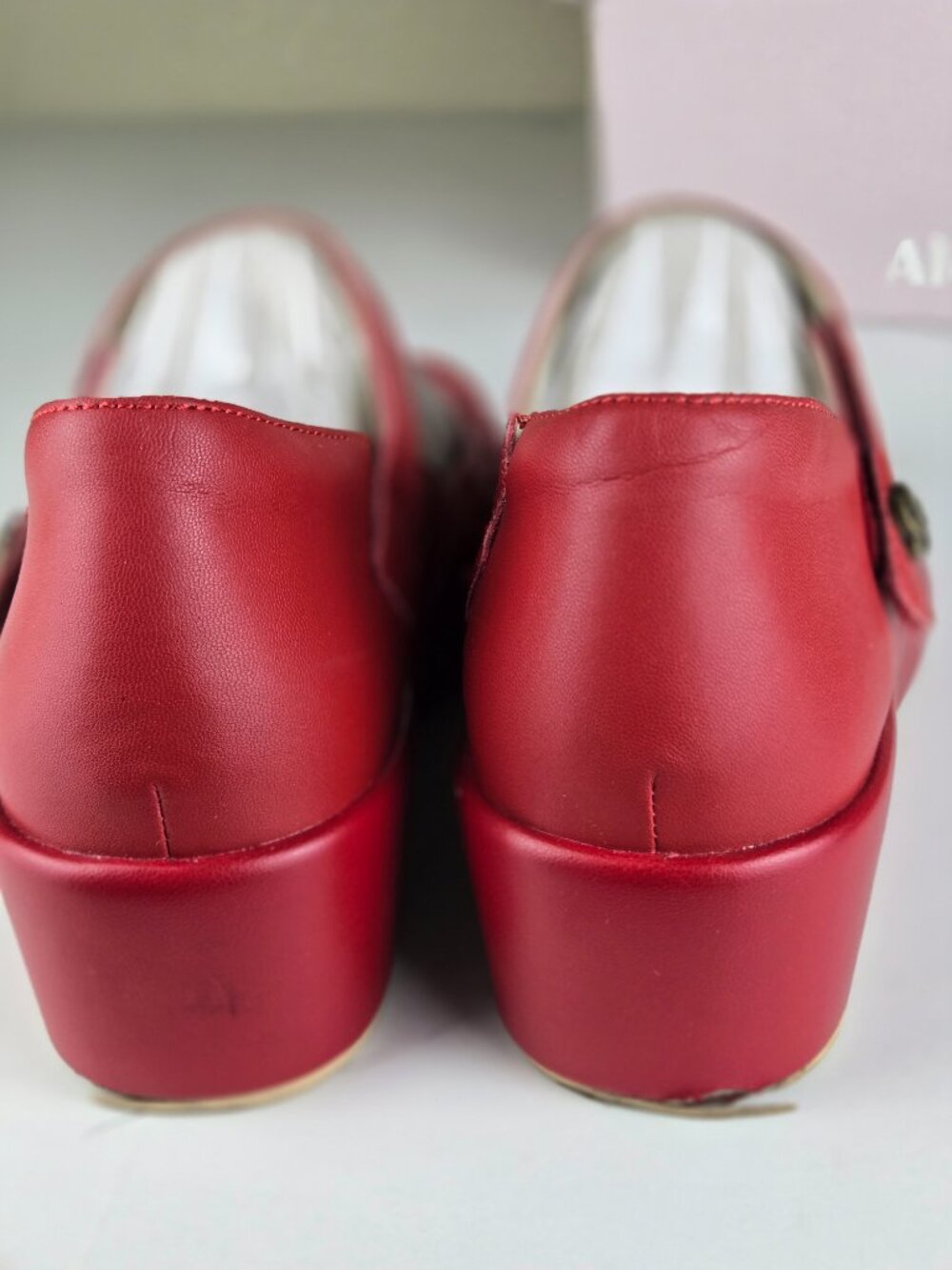 Alegria Women Hayes Ruby Breeze Wedge Heel Comfort Arch Euro 39, US 9 - Picture 7 of 14